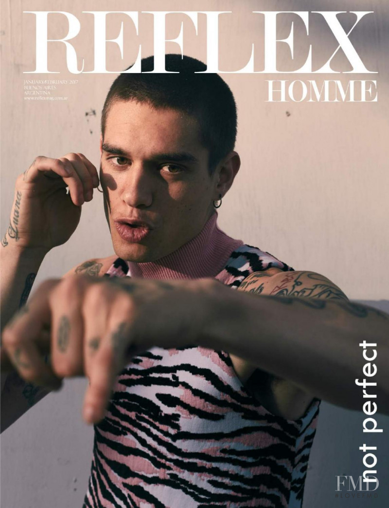 Brian de Souza featured on the Reflex Homme cover from January 2017