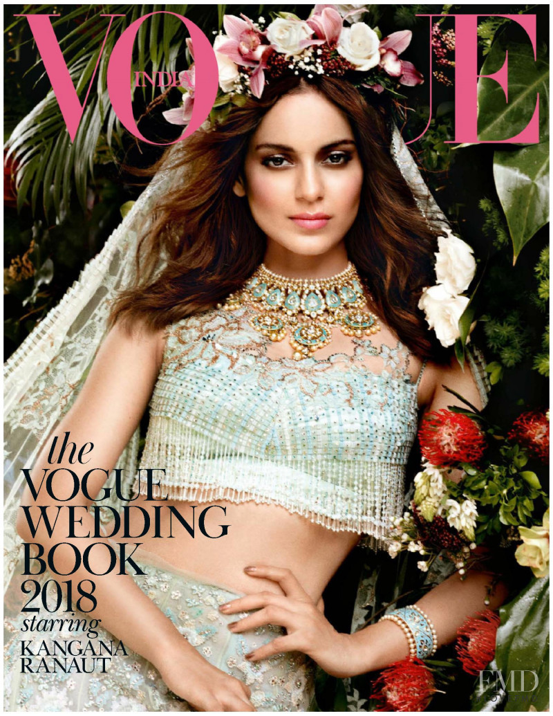  featured on the Vogue India Wedding cover from September 2018