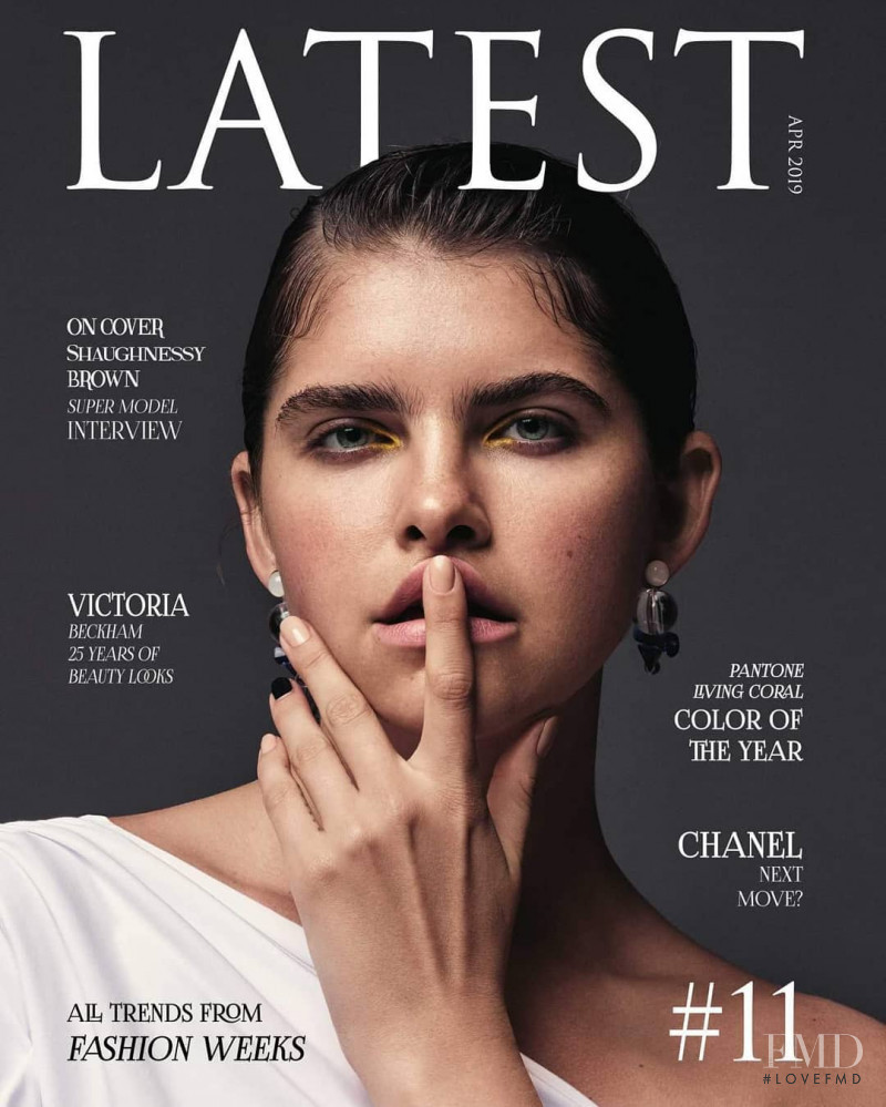 Shaughnessy  Brown featured on the Latest cover from April 2019