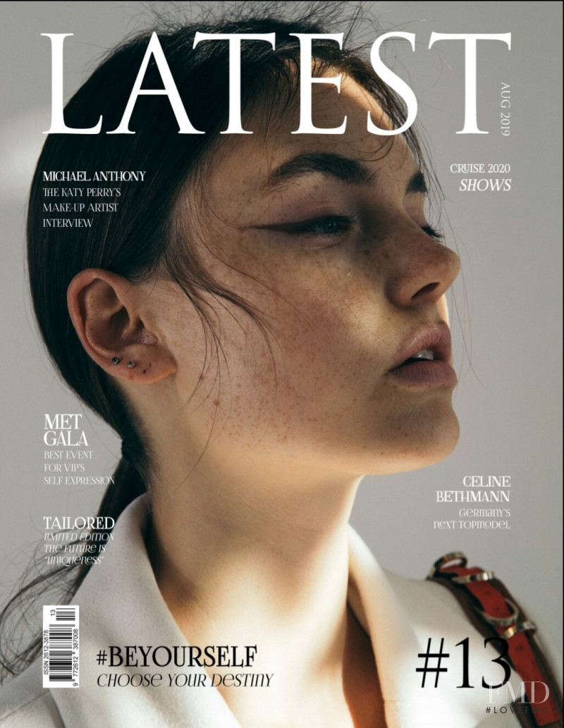 Celine Bethmann featured on the Latest cover from August 2019