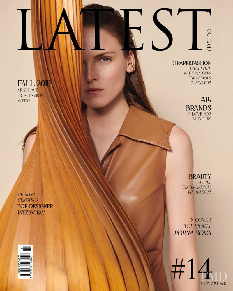 Polina Sova featured on the Latest cover from October 2019