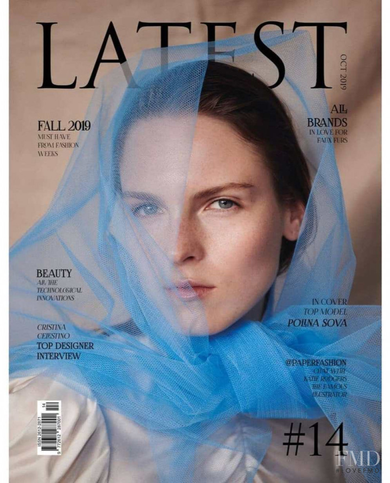 Polina Sova featured on the Latest cover from October 2019