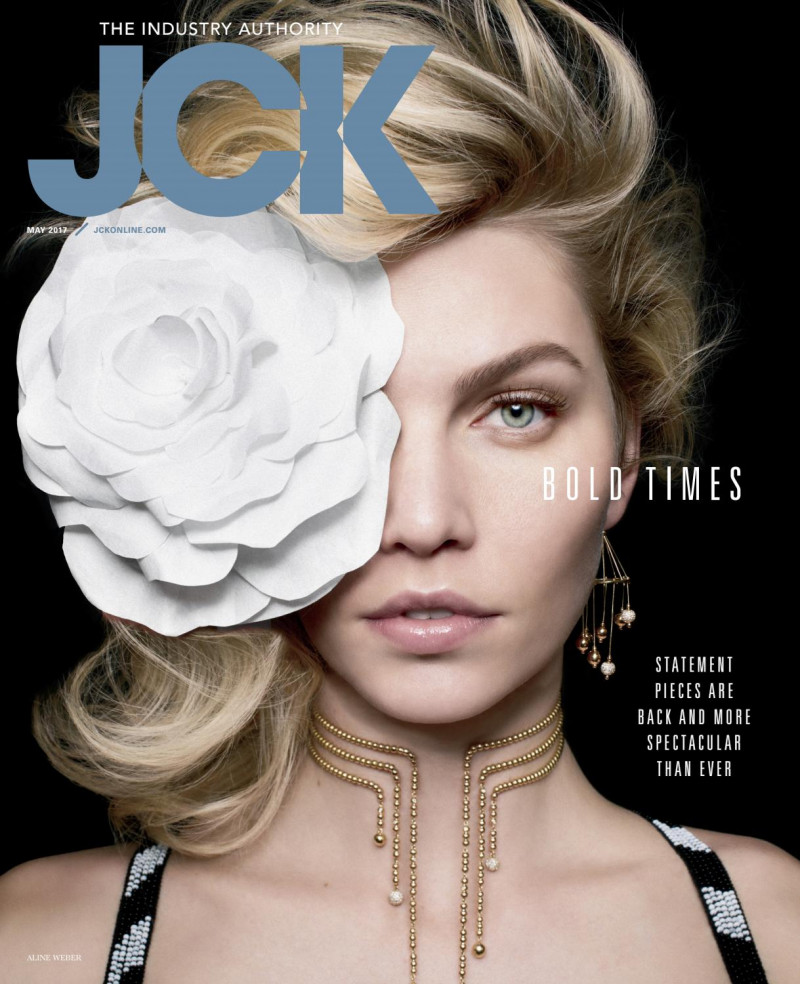 Aline Weber featured on the JCK cover from May 2017