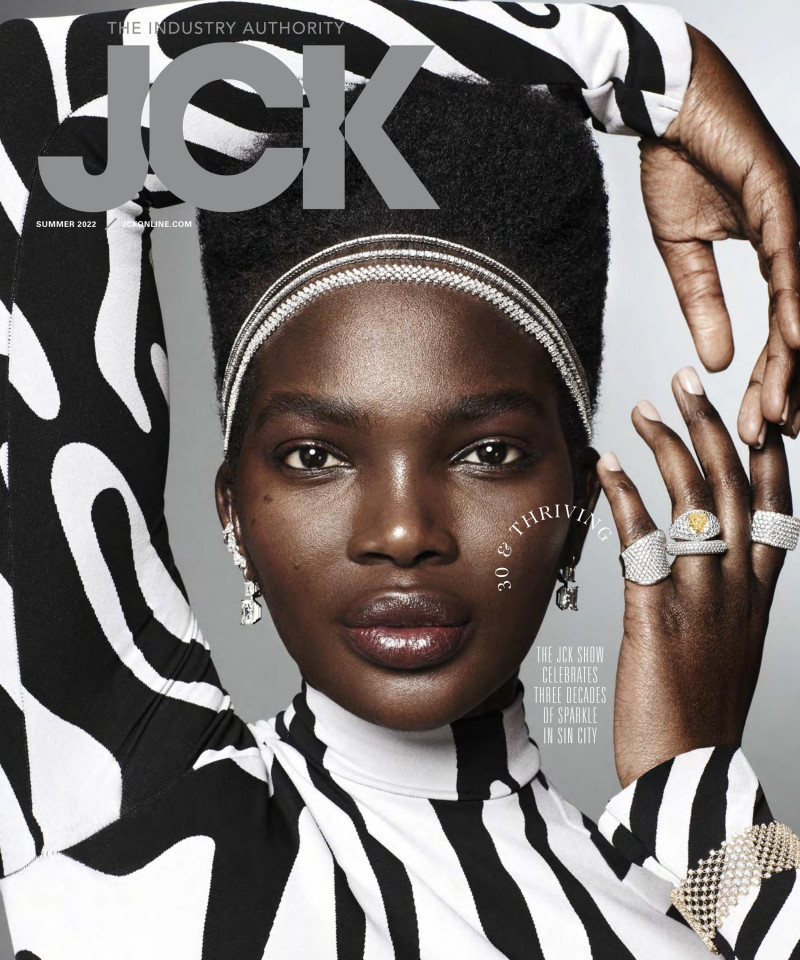 Aamito Stacie Lagum featured on the JCK cover from June 2022