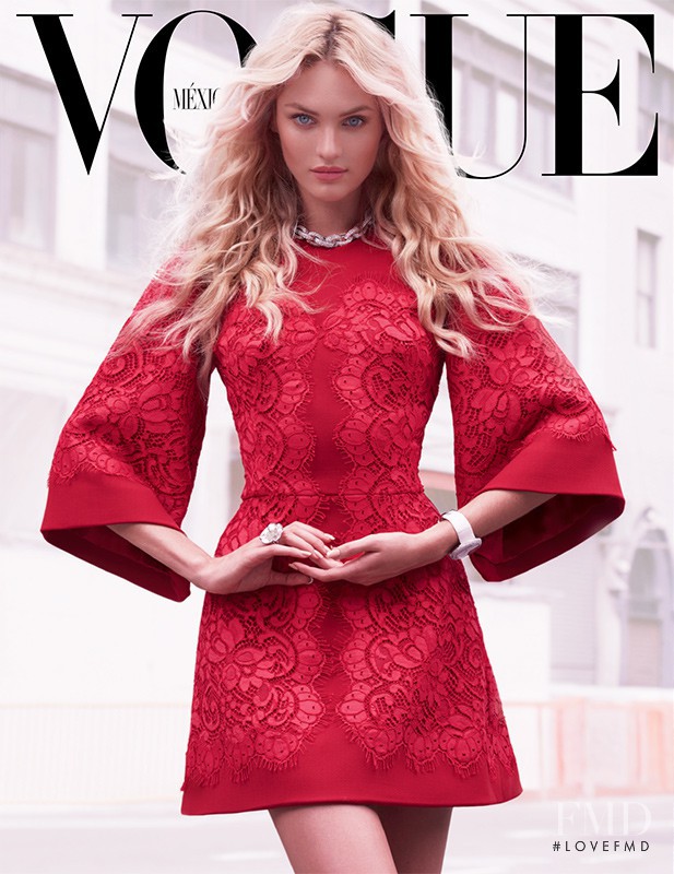 Candice Swanepoel featured on the Vogue Mexico cover from September 2013