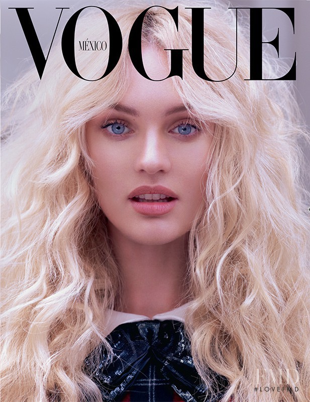 Candice Swanepoel featured on the Vogue Mexico cover from September 2013