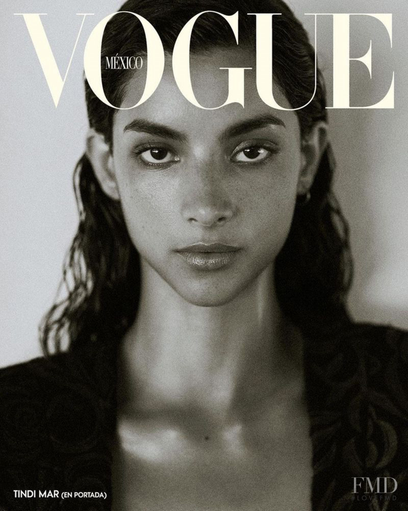 Tindi Mar featured on the Vogue Mexico cover from November 2021