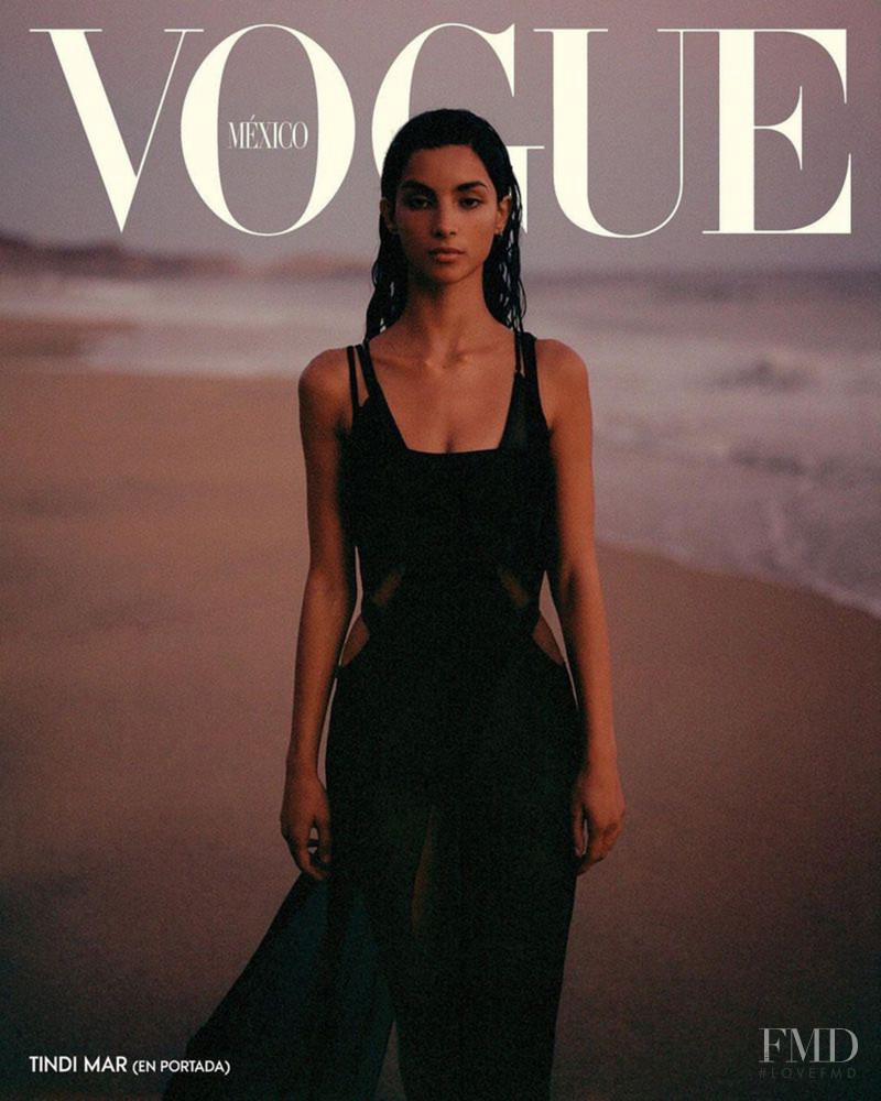Tindi Mar featured on the Vogue Mexico cover from November 2021