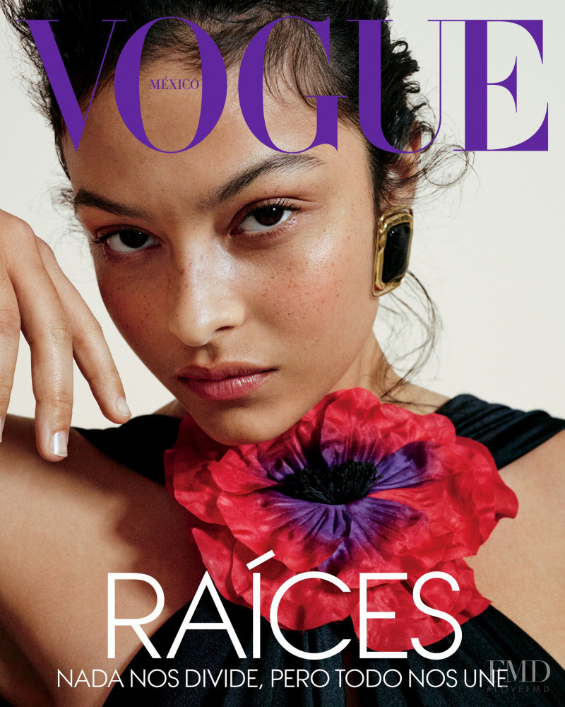 Devyn Garcia featured on the Vogue Mexico cover from April 2022