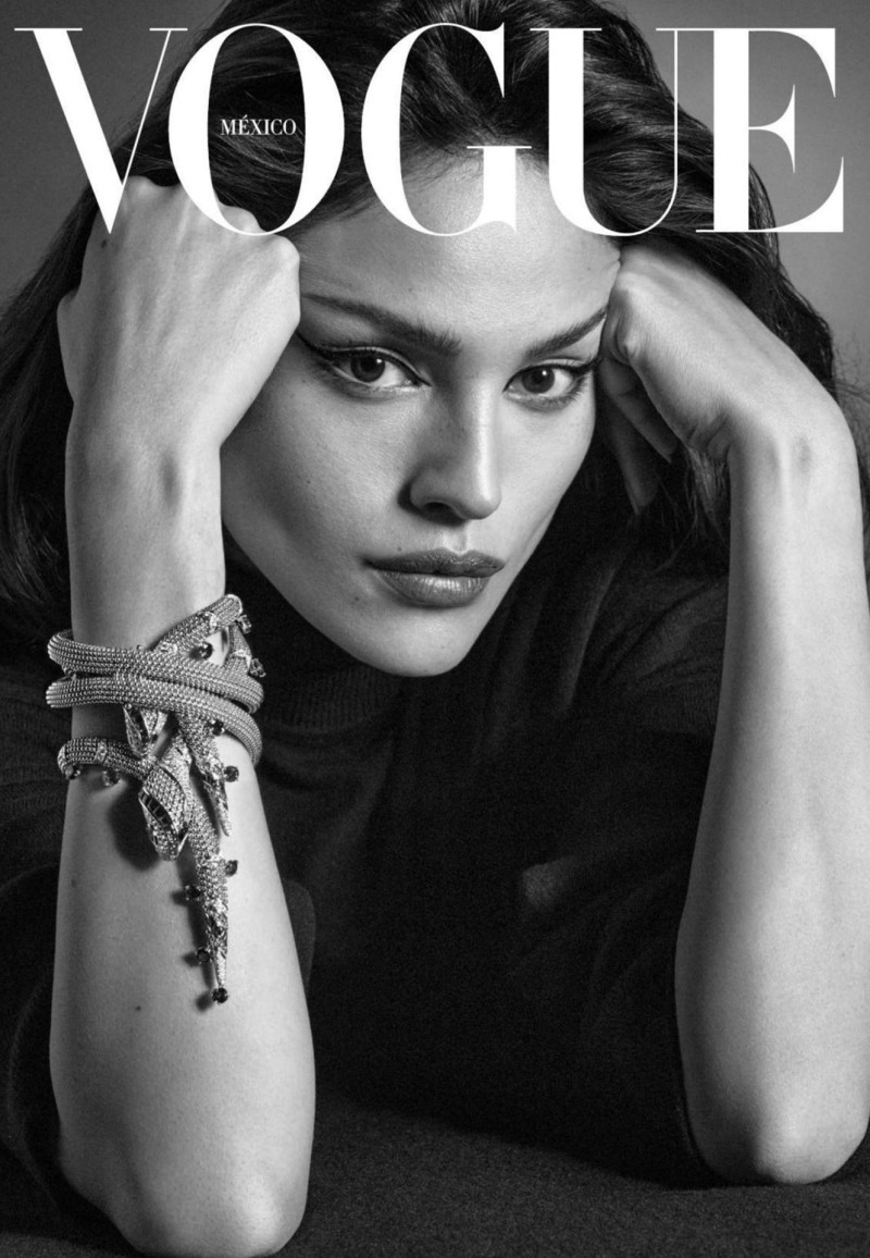 Eiza Gonzalez featured on the Vogue Mexico cover from February 2022