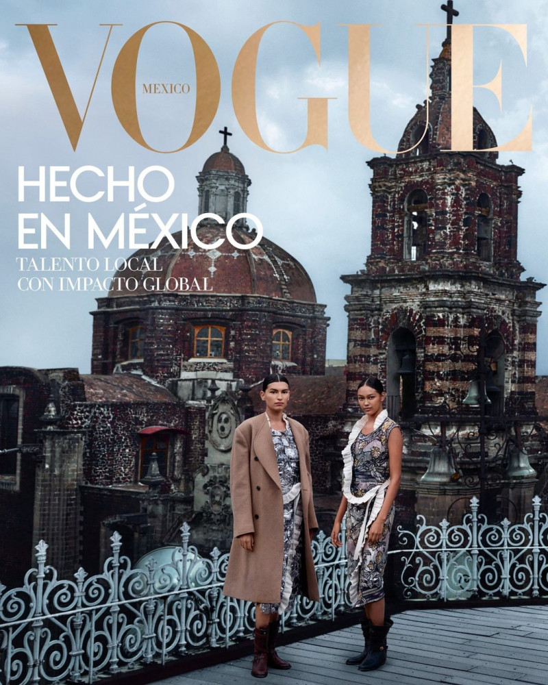 Celeste Romero, Aneken Zaldivar featured on the Vogue Mexico cover from November 2023