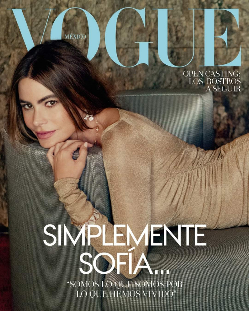 Sofia Vergara featured on the Vogue Mexico cover from October 2023