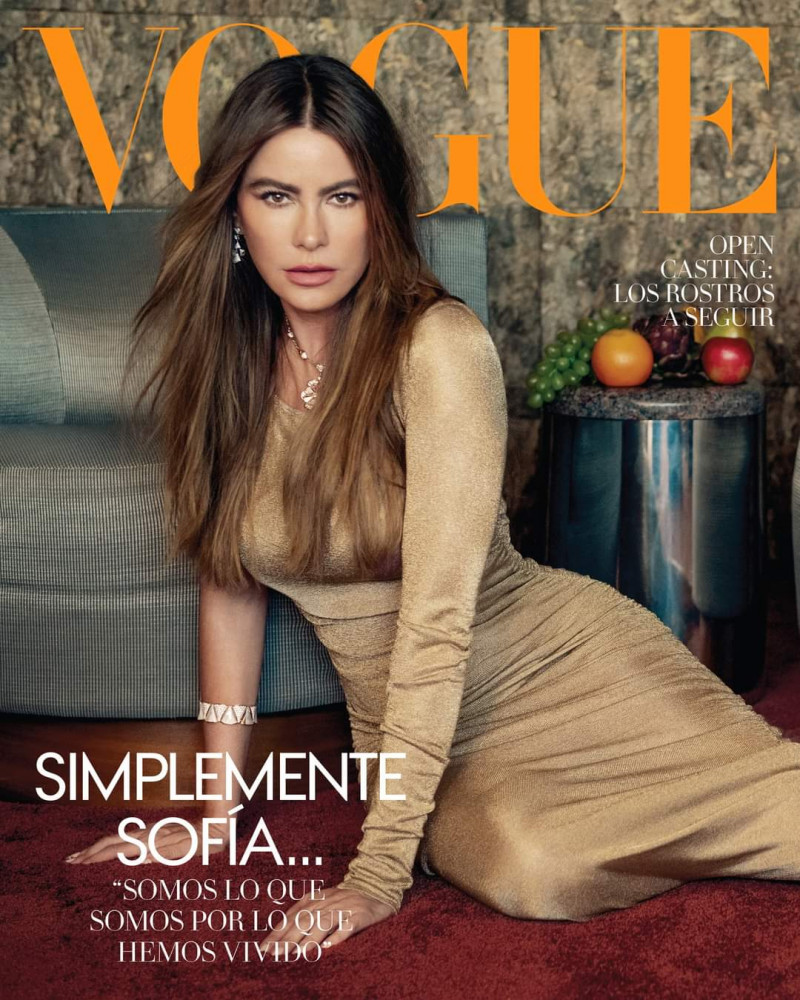 Sofia Vergara featured on the Vogue Mexico cover from October 2023