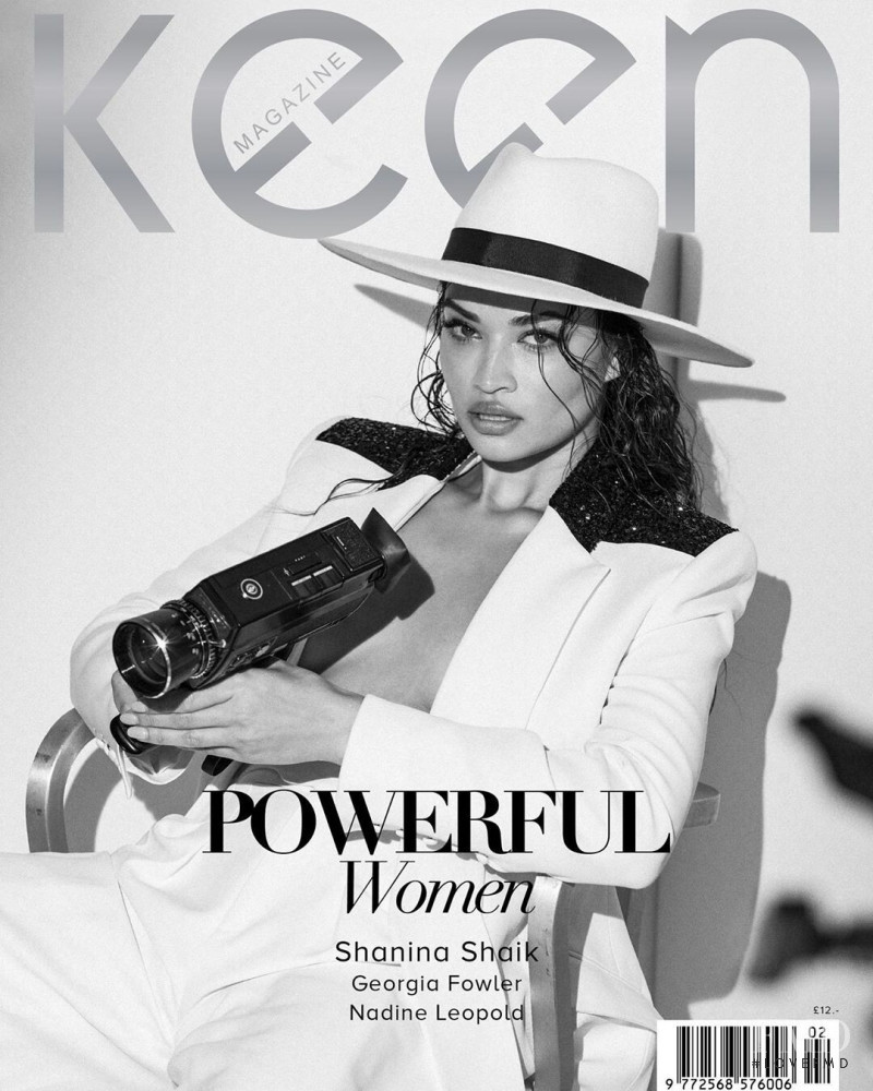 Shanina Shaik featured on the Keen cover from October 2019