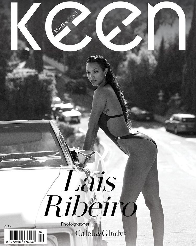 Lais Ribeiro featured on the Keen cover from February 2022