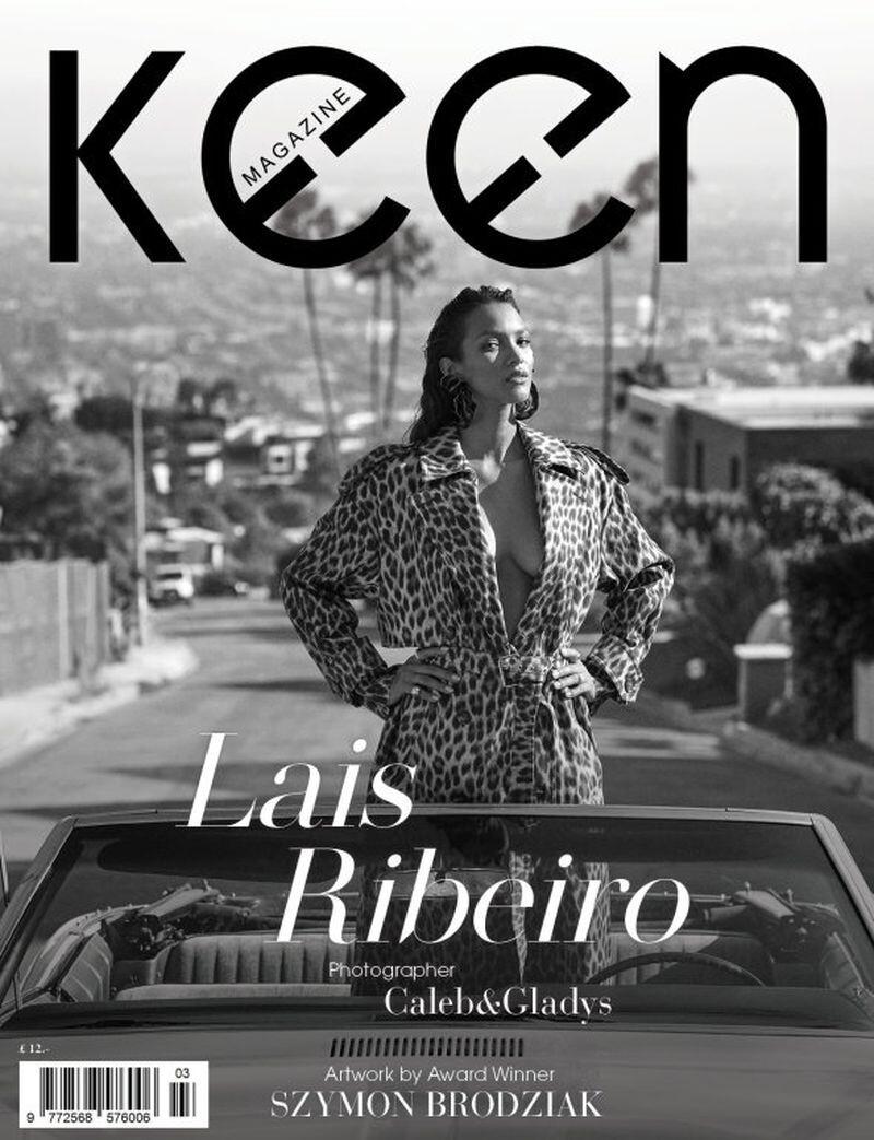 Lais Ribeiro featured on the Keen cover from February 2022