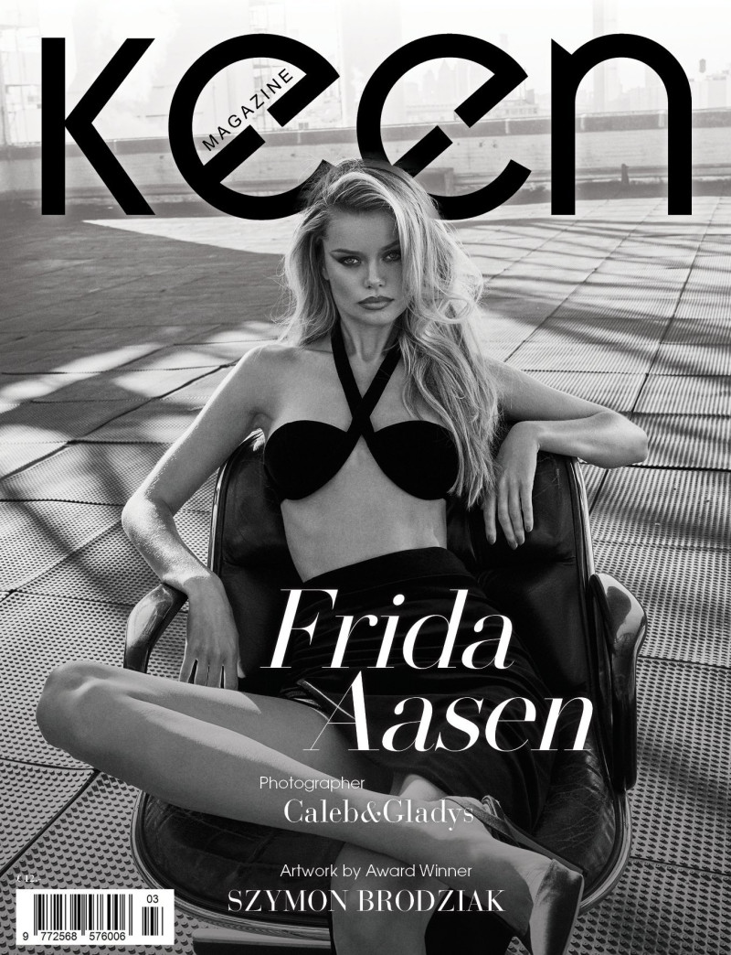 Frida Aasen featured on the Keen cover from January 2022