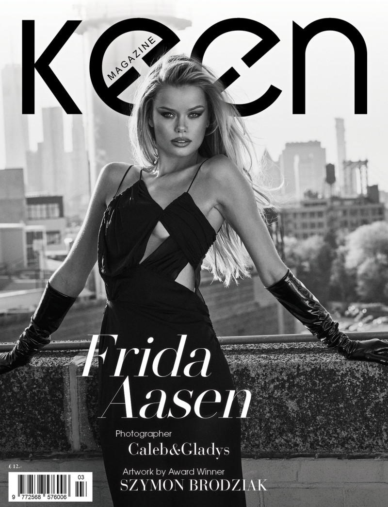 Frida Aasen featured on the Keen cover from January 2022