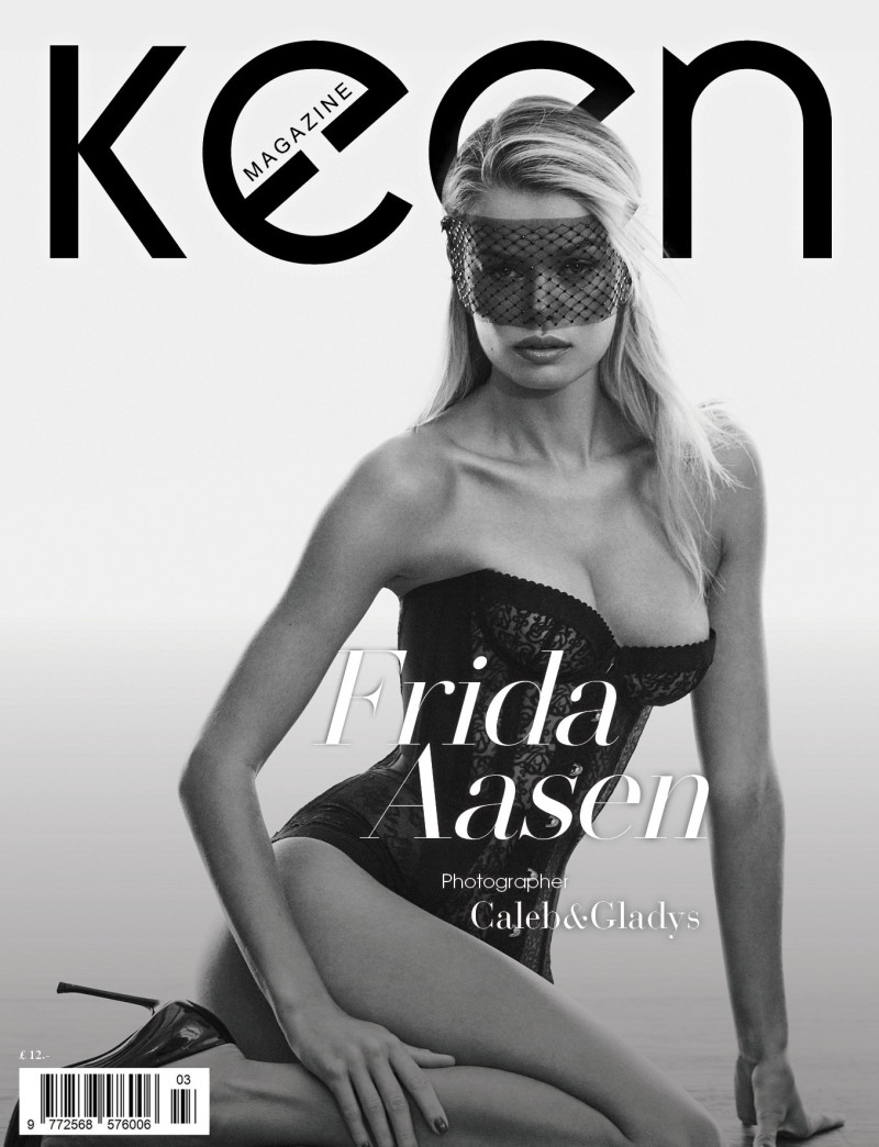 Frida Aasen featured on the Keen cover from January 2022