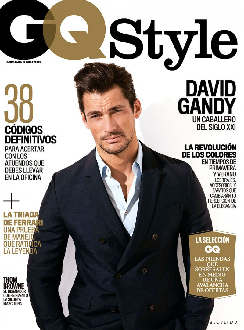 David Gandy featured on the GQ Style Mexico cover from April 2014
