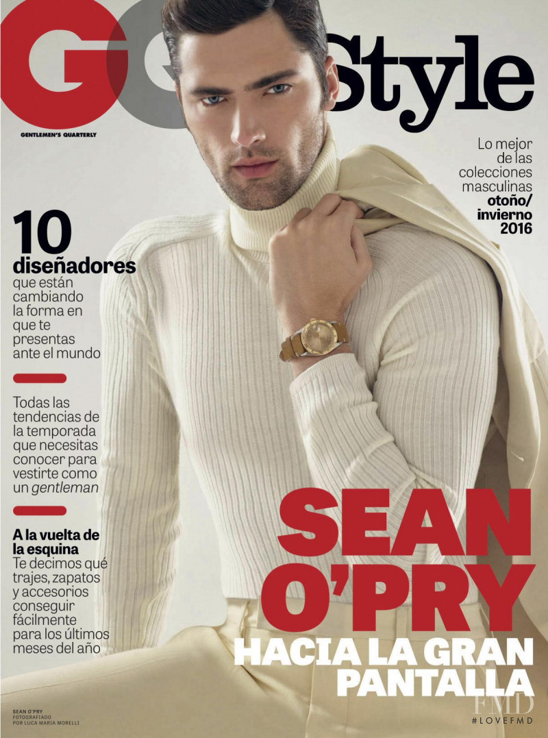 Sean OPry featured on the GQ Style Mexico cover from September 2016