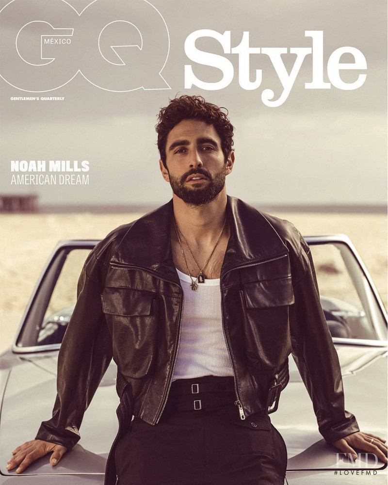 Noah Mills featured on the GQ Style Mexico cover from April 2020
