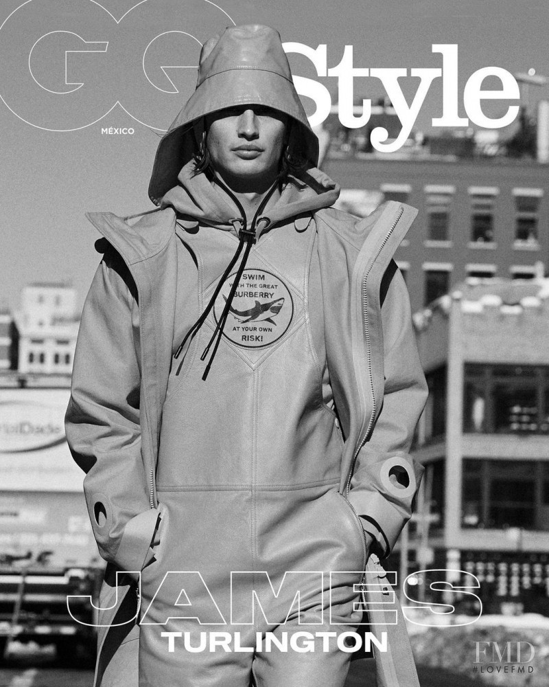 James Turlington featured on the GQ Style Mexico cover from March 2021