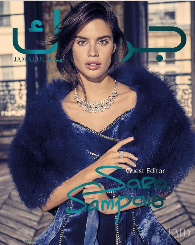 Sara Sampaio featured on the Jamalouki cover from December 2017