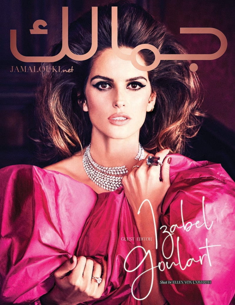 Izabel Goulart featured on the Jamalouki cover from December 2018