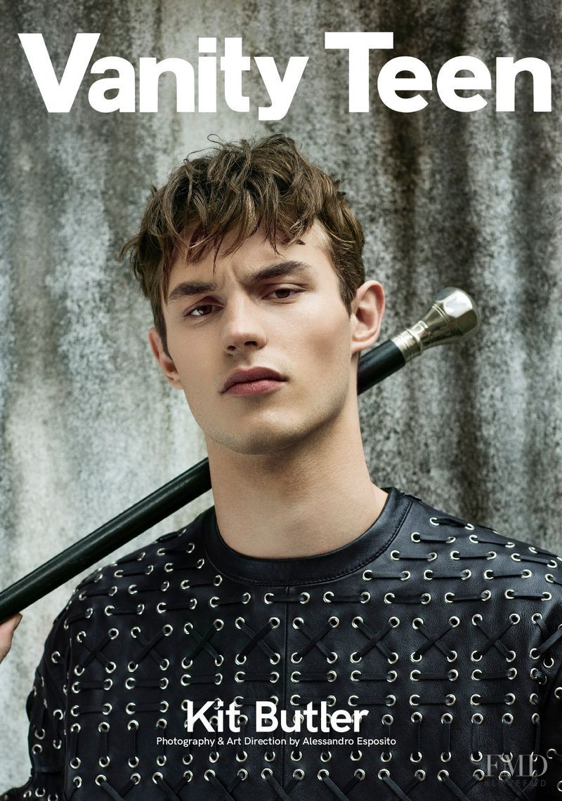 Kit Butler featured on the Vanity Teen cover from March 2018