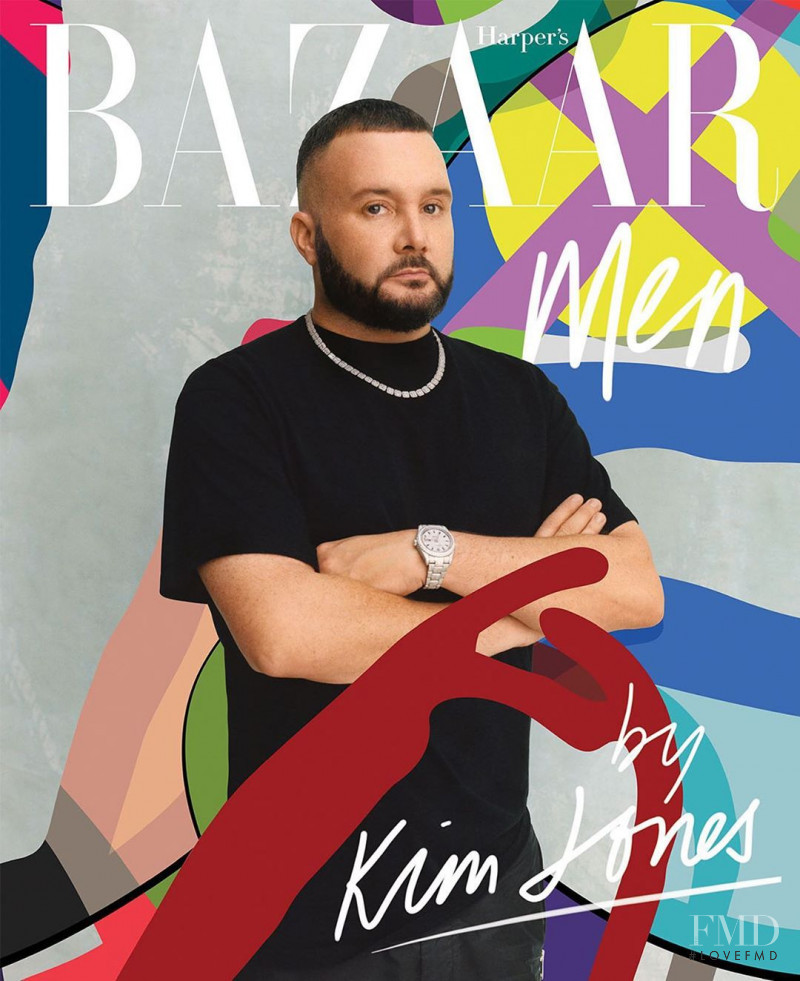  featured on the Harper\'s Bazaar Men USA cover from December 2019