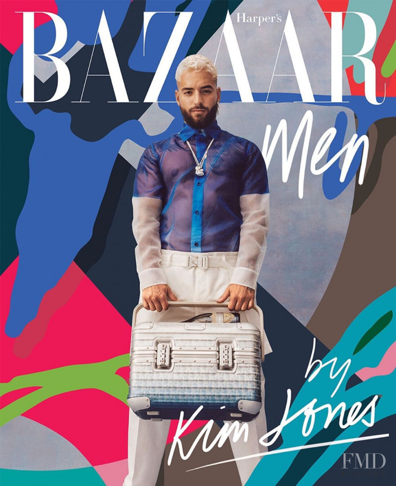  featured on the Harper\'s Bazaar Men USA cover from December 2019