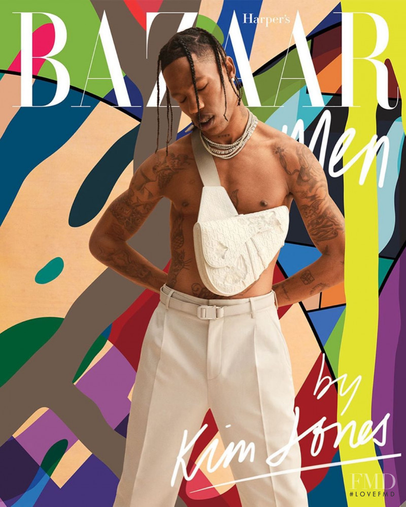  featured on the Harper\'s Bazaar Men USA cover from December 2019