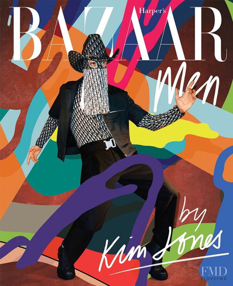  featured on the Harper\'s Bazaar Men USA cover from December 2019