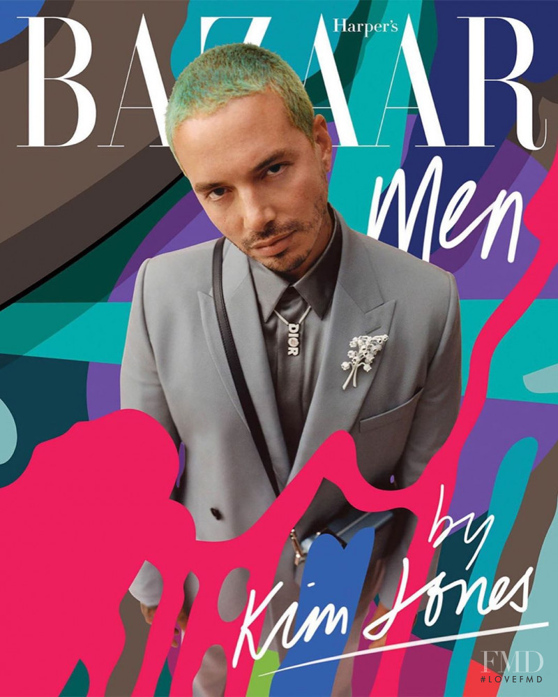  featured on the Harper\'s Bazaar Men USA cover from December 2019
