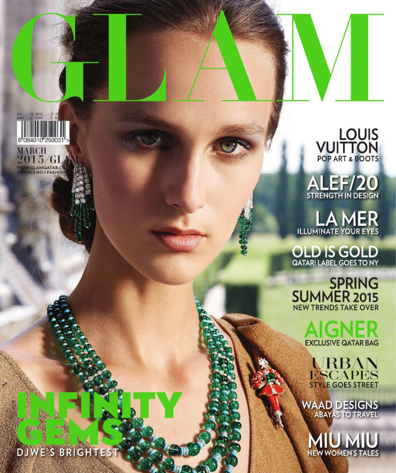  featured on the GLAM Qatar cover from March 2015