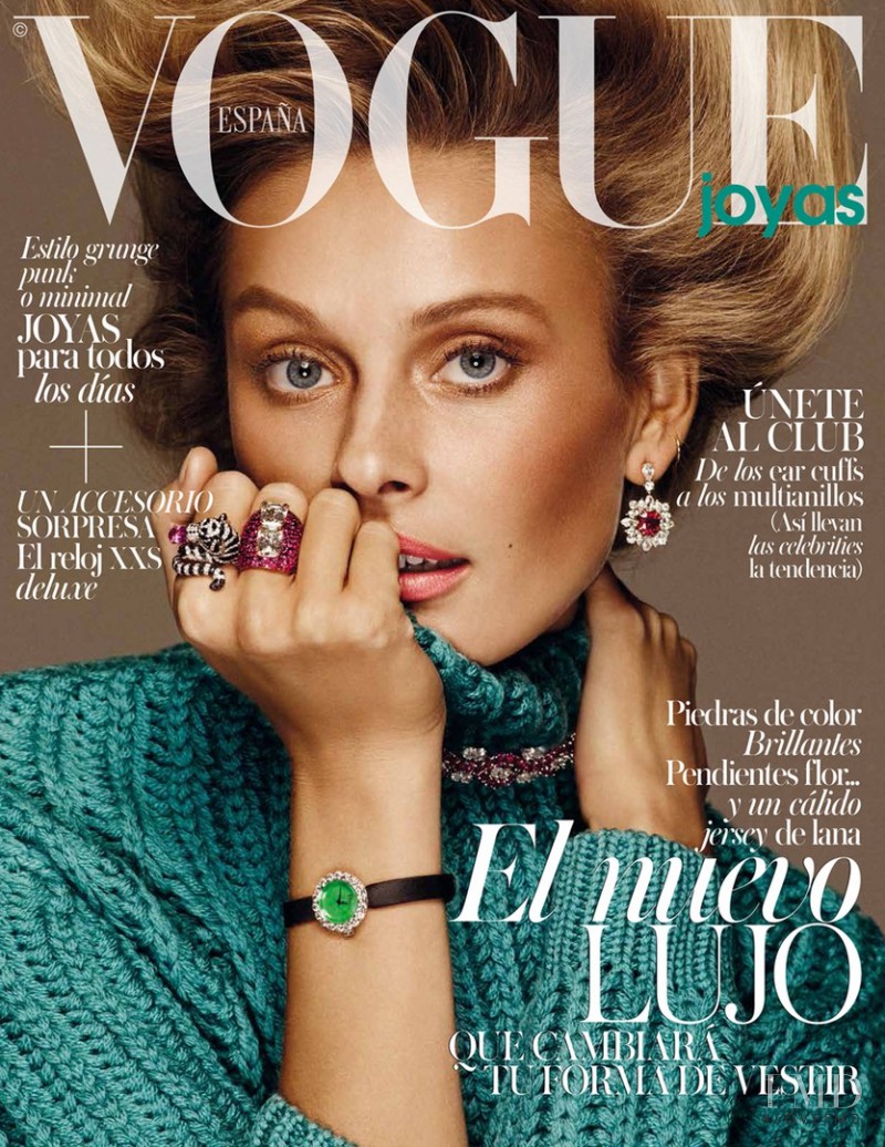 Inguna Butane featured on the Vogue Spain cover from December 2013