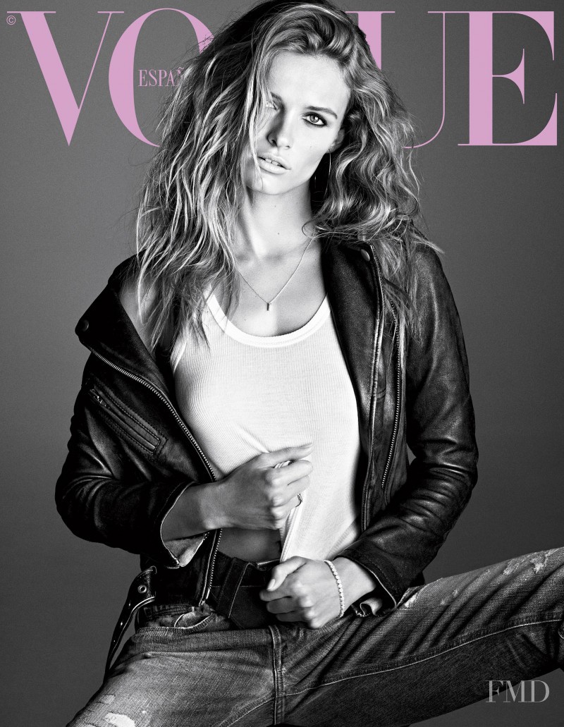 Edita Vilkeviciute featured on the Vogue Spain cover from November 2014