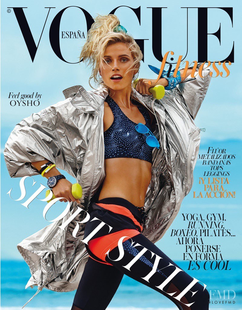 Cato van Ee featured on the Vogue Spain cover from September 2014