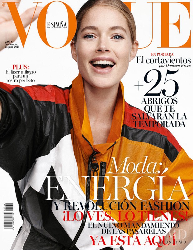 Doutzen Kroes featured on the Vogue Spain cover from November 2016