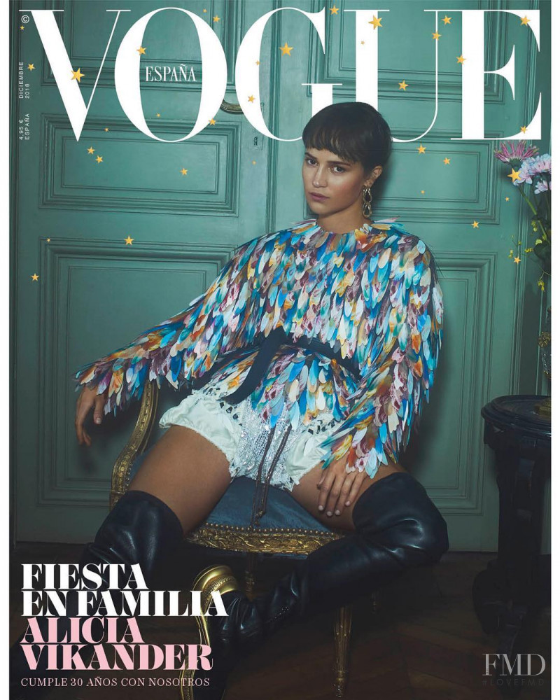  featured on the Vogue Spain cover from December 2018