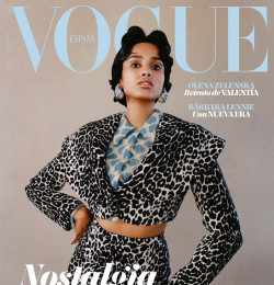 Women Management: Carmen Kass - Spanish Vogue May 2009 Cover & Profile