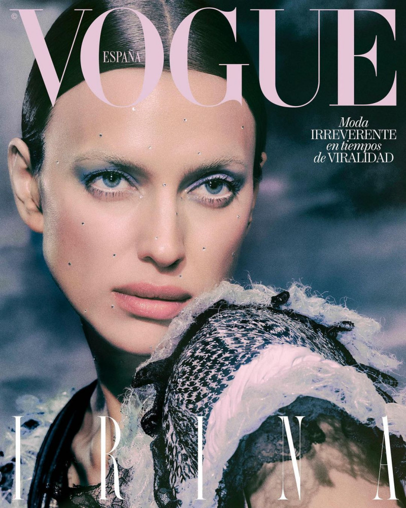 Irina Shayk featured on the Vogue Spain cover from February 2023