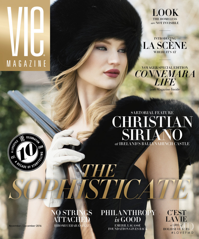 Clara McSweeney featured on the Vie cover from November 2016