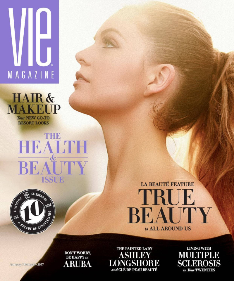 Brooke Miller featured on the Vie cover from January 2017