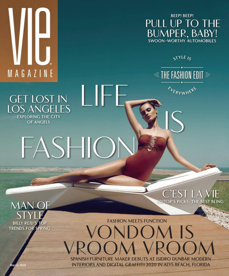  featured on the Vie cover from March 2020