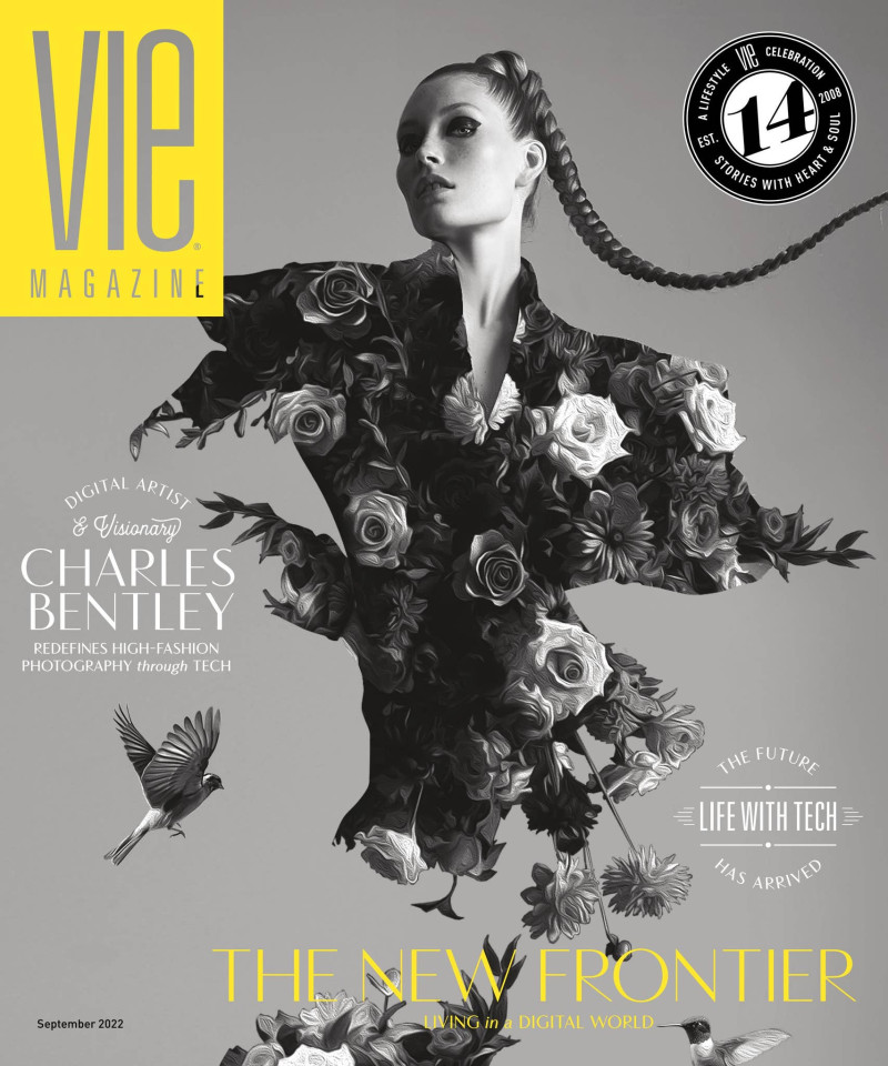 Caroline Lossberg featured on the Vie cover from September 2022