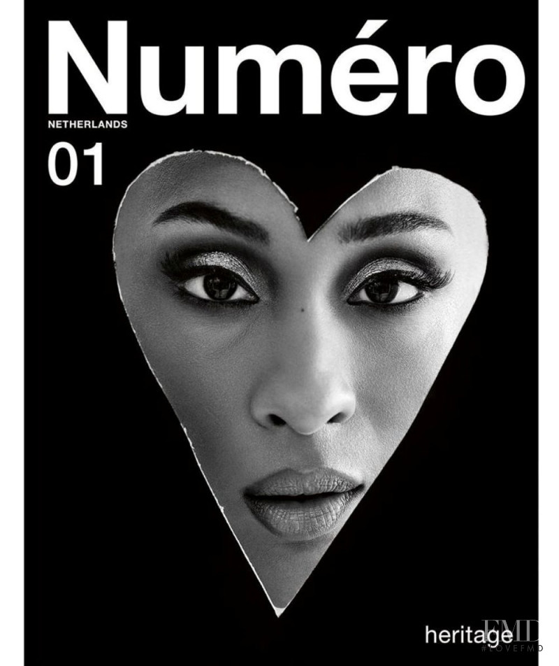 Mj Rodriguez featured on the Numéro Netherlands cover from October 2019