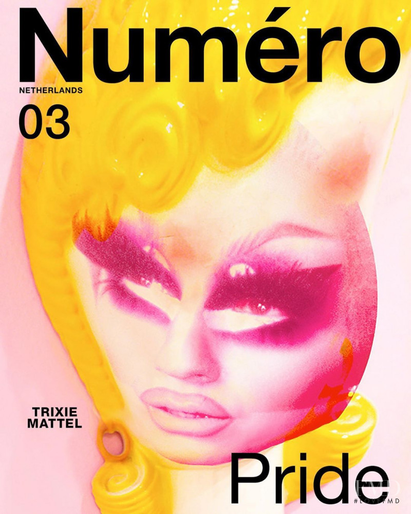 Trixie Mattel featured on the Numéro Netherlands cover from July 2020