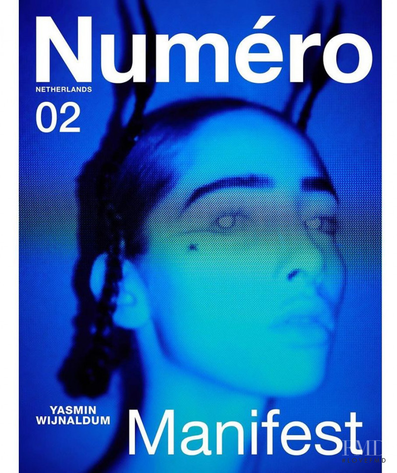 Yasmin Wijnaldum featured on the Numéro Netherlands cover from May 2020